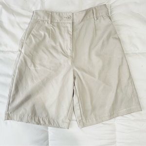 TALBOTS PETITES | SIZE 2 WOMENS KHAKI SHORTS